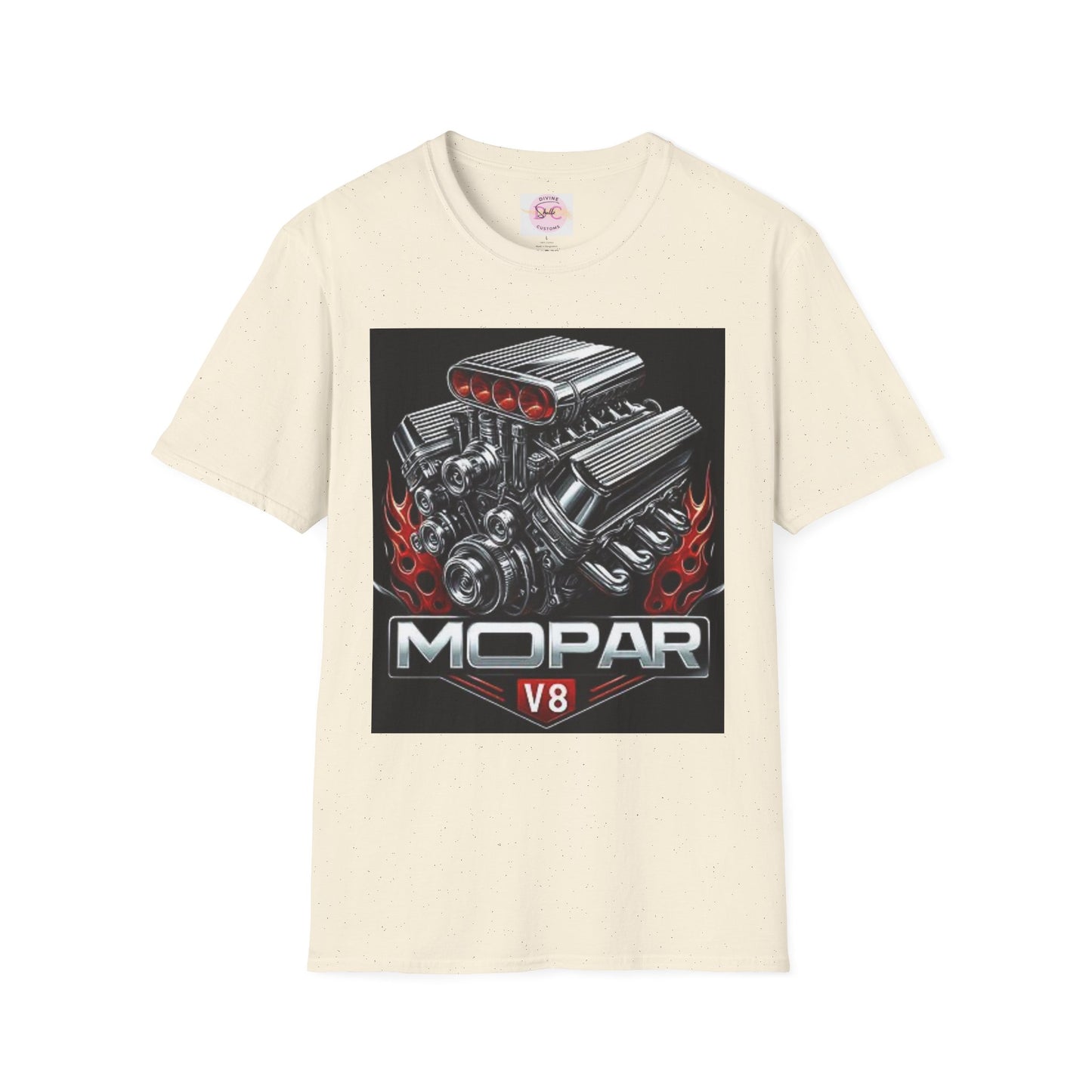 MOPAR V8 Graphic T-Shirt | Car Enthusiast Tee, Perfect for Motorsports Fans, Gift for Him/Her
